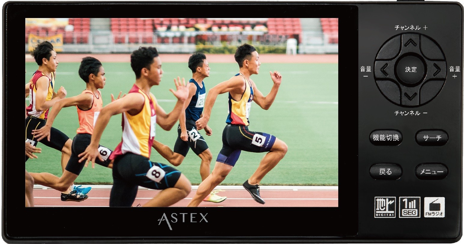 ポー夕ブル液晶ラレビ&ラジオ